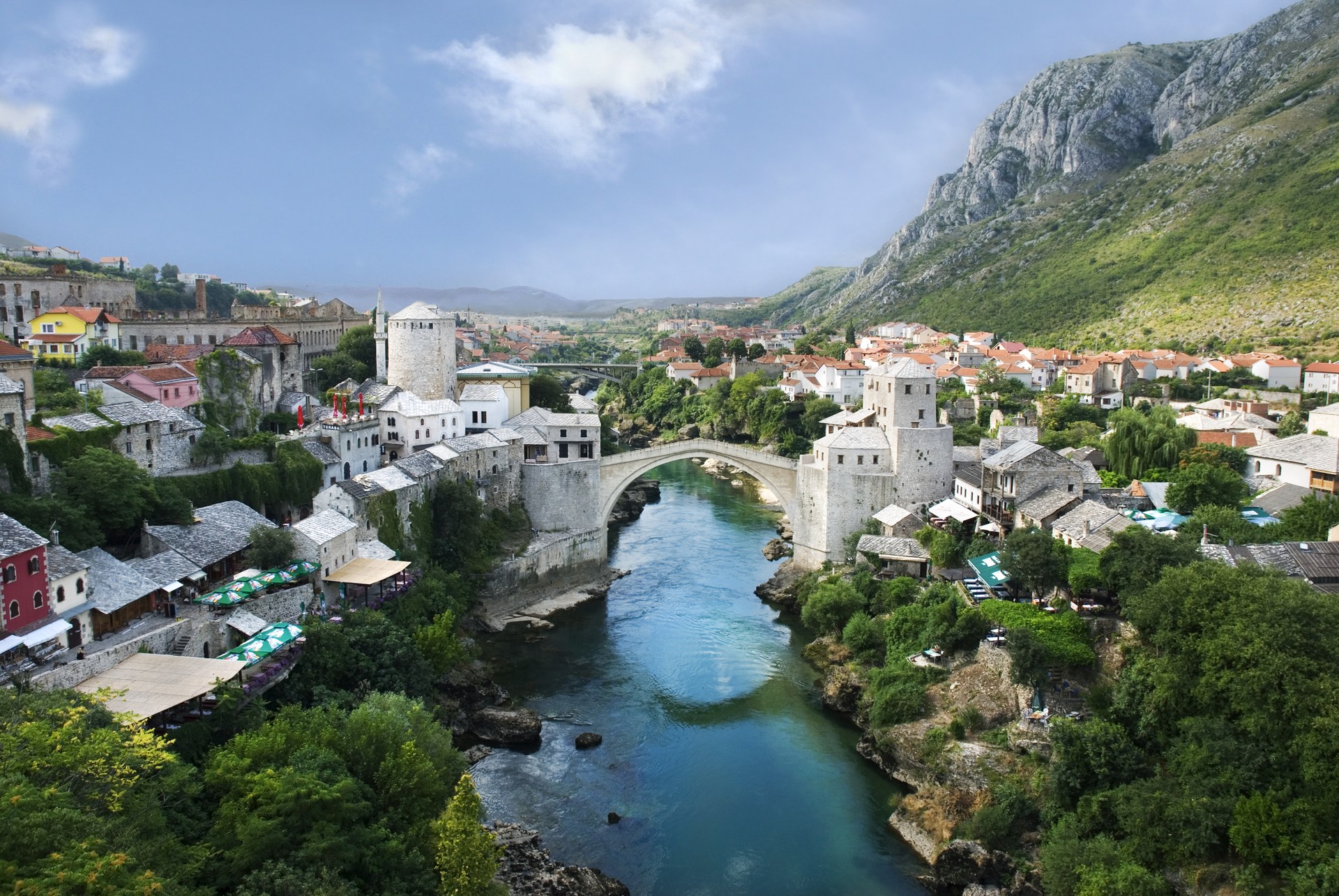 Mostar, Bosnia & Herzegovina - Stari Most Old Bridge