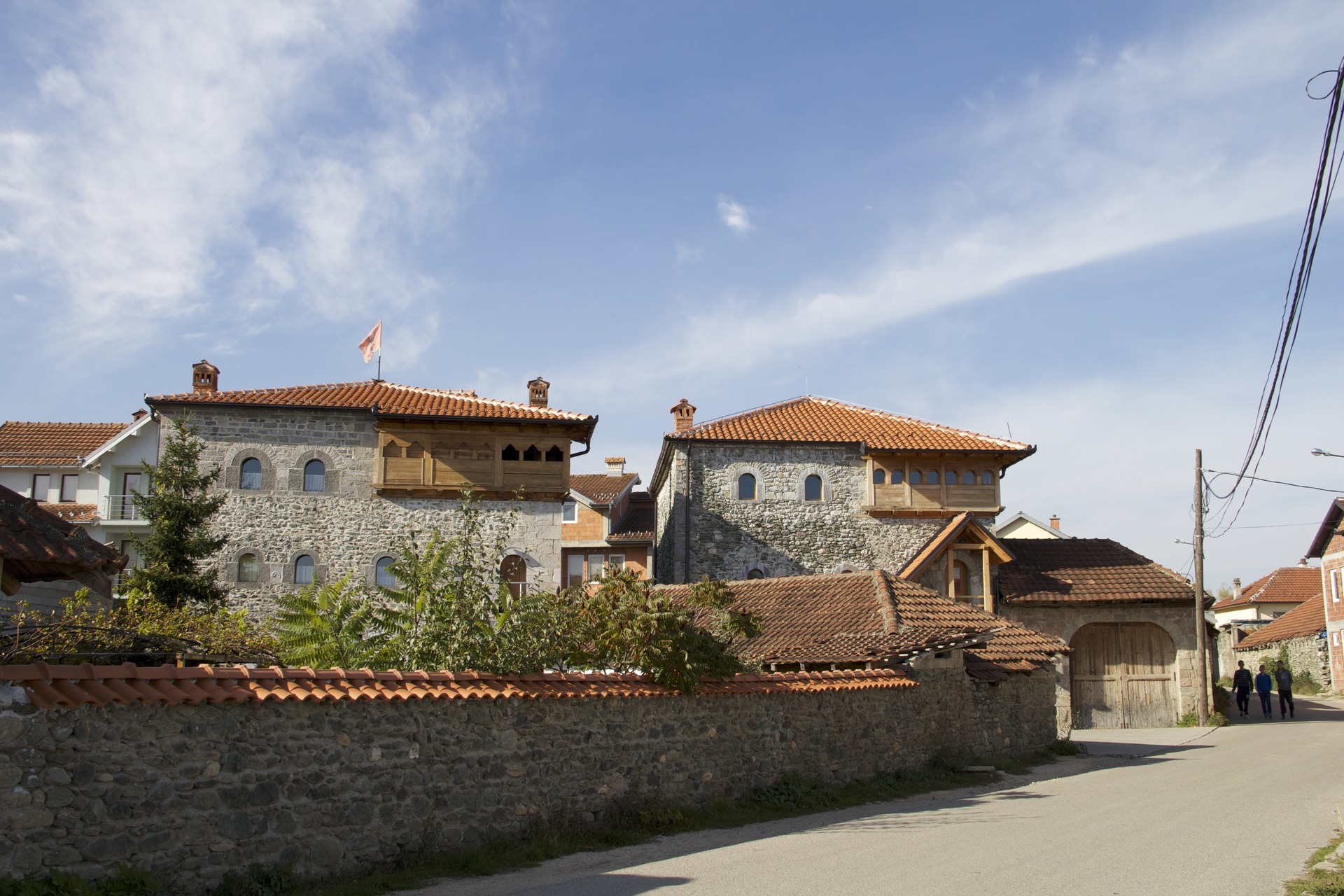 Junik village and mountains, Kosovo