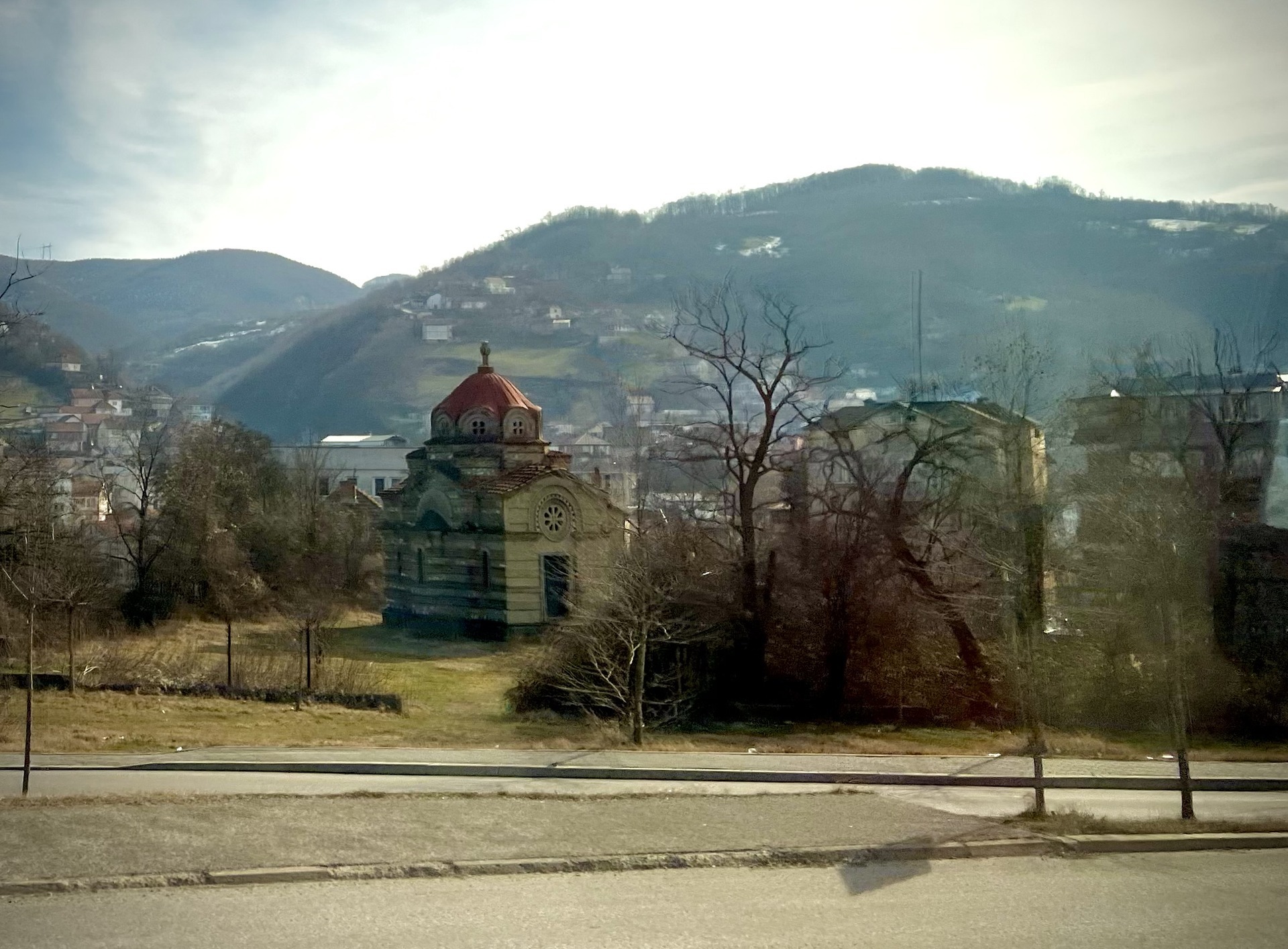 Kaçanik fortress and landscape, Kosovo
