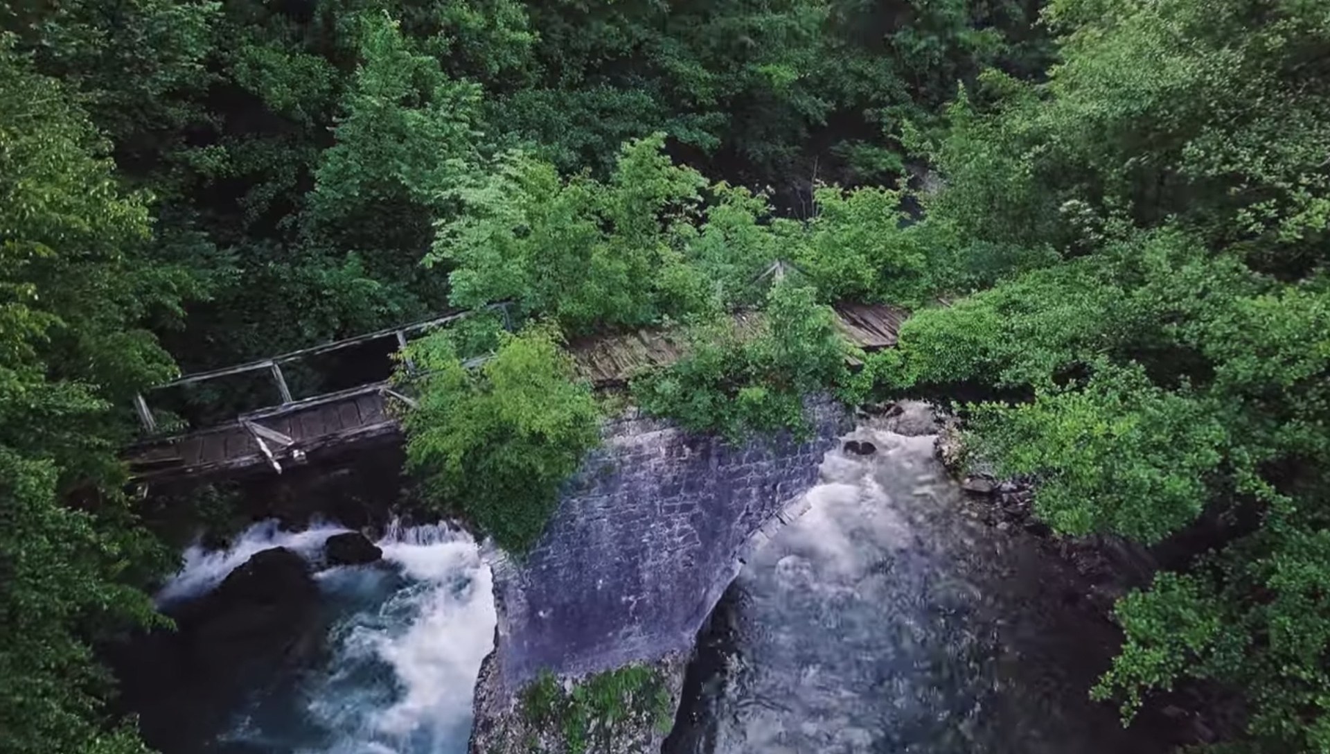 Waterfall beside Morača Monastery, Montenegro