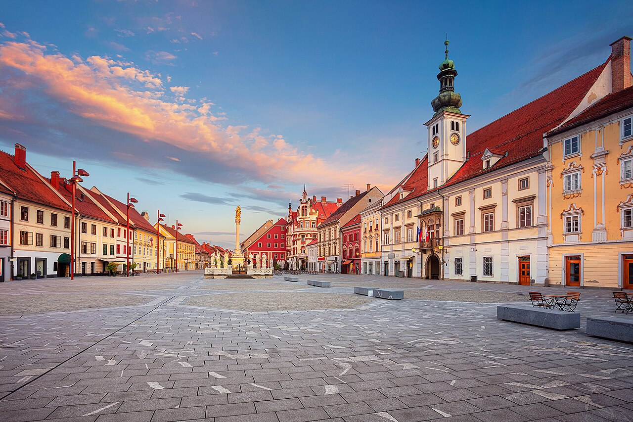 Maribor, Slovenia — wine city with the Old Vine and medieval old town